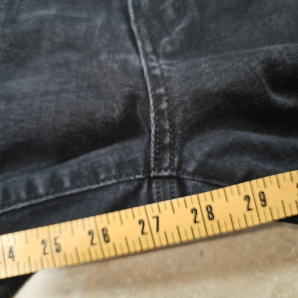 Judy Blue Jeans Womens‎ 16W Black Boyfriend Fit Distressed Plus Normcore Preppy